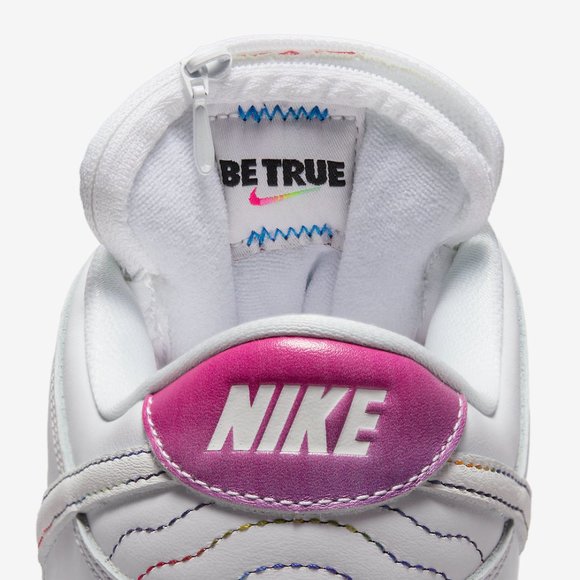 Nike SB Dunk Low Pro Be True - DR4876 100 - Picture 11 of 15